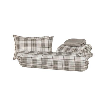 ชุดผ้าปูที่นอน 6 ฟุต (ชุด 6 ชิ้น) HOME LIVING STYLE GLEN สี GREY_1