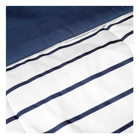 ชุดผ้าปูที่นอน 6 ฟุต (ชุด 6 ชิ้น) HOME LIVING STYLE SAILOR สี NAVY_3