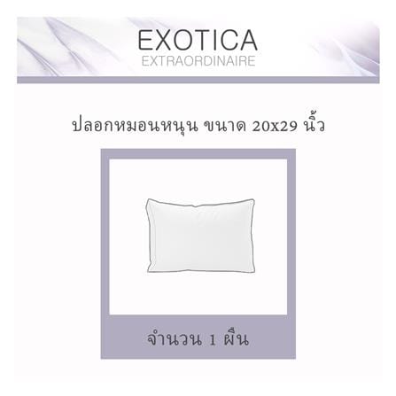 ปลอกหมอนหนุน EXOTICA 42HC สี IVORY_5