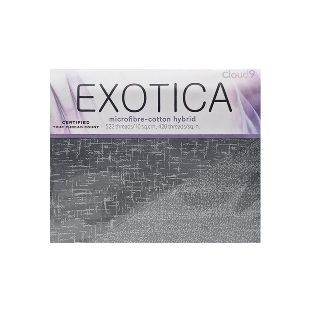 ปลอกผ้านวม EXOTICA 42HC 100x90 นิ้ว สี GREY