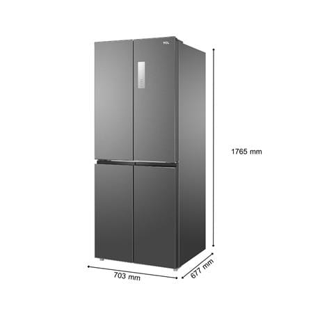 ตู้เย็น MULTI DOOR TCL RT43MPCDG 14.1 คิว สีเทา_8