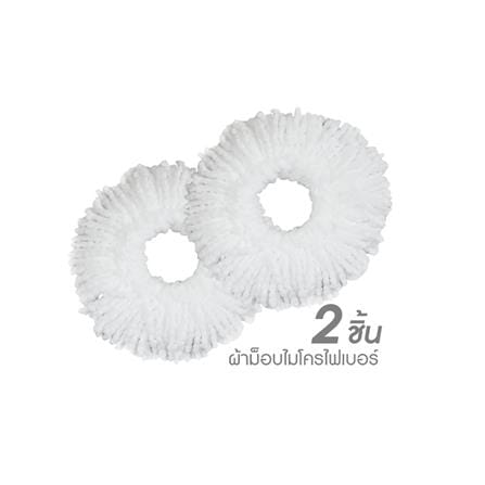 ชุดอุปกรณ์ถังปั่นพร้อมไม้ม็อบ ACCO สีเทา/ฟ้า_4