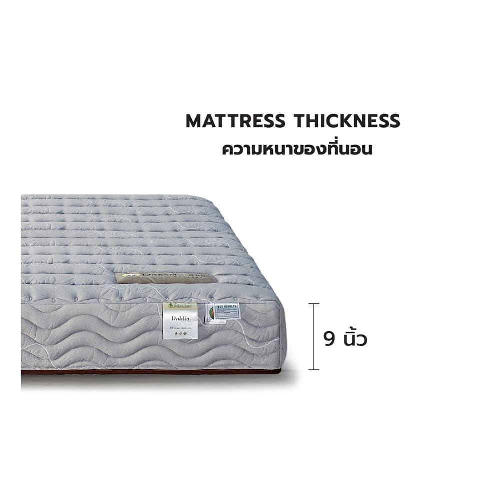 ที่นอนพ็อกเก็ตสปริง 3.5 ฟุต DREAM TREE รุ่น DAHLIA