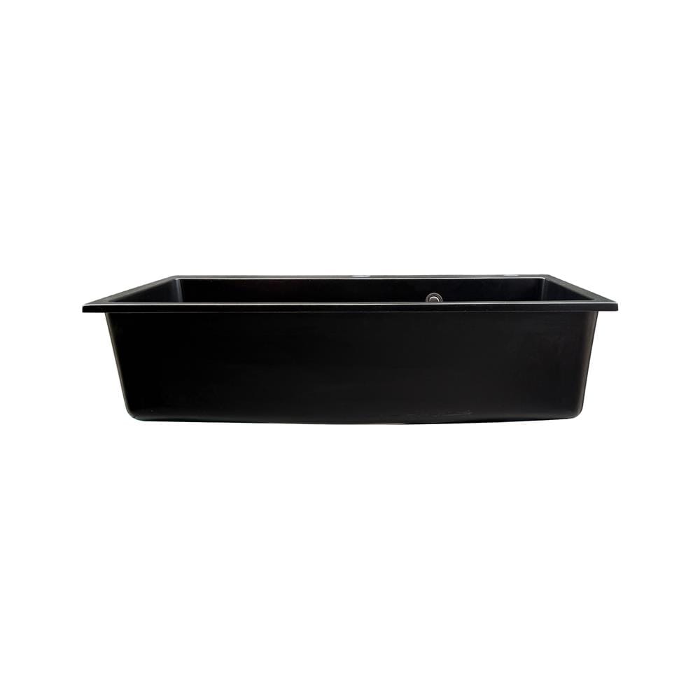 ซิงค์ฝัง 1 หลุม S-FLO NL0102 G8245DB สีดำ