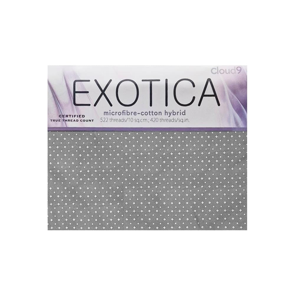 ชุดผ้าปูที่นอน 3.5 ฟุต (ชุด 2 ชิ้น) EXOTICA 42HC สี PLATINUM