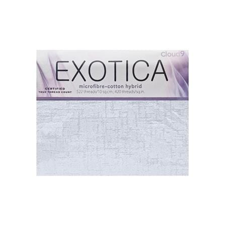 ชุดผ้าปูที่นอน 5 ฟุต (ชุด 3 ชิ้น) EXOTICA 42HC สี WHITE_3