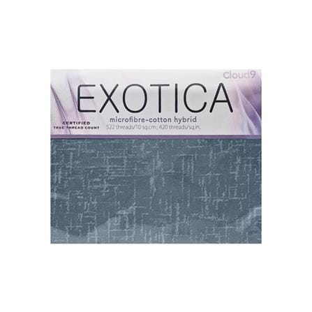 ชุดผ้าปูที่นอน 6 ฟุต (ชุด 3 ชิ้น) EXOTICA 42HC สี MIDNIGHT_3