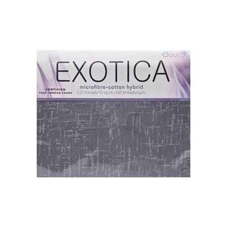 ชุดผ้าปูที่นอน 5 ฟุต (ชุด 3 ชิ้น) EXOTICA 42HC สี GREY_3