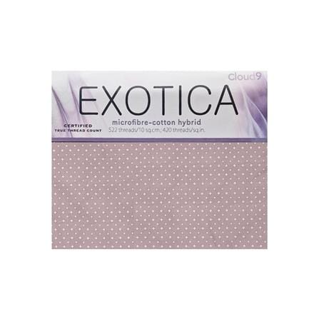 ชุดผ้าปูที่นอน 6 ฟุต (ชุด 3 ชิ้น) EXOTICA 42HC สี LILAC_3
