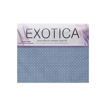 ชุดผ้าปูที่นอน 5 ฟุต (ชุด 3 ชิ้น) EXOTICA 42HC สี BLUE_3
