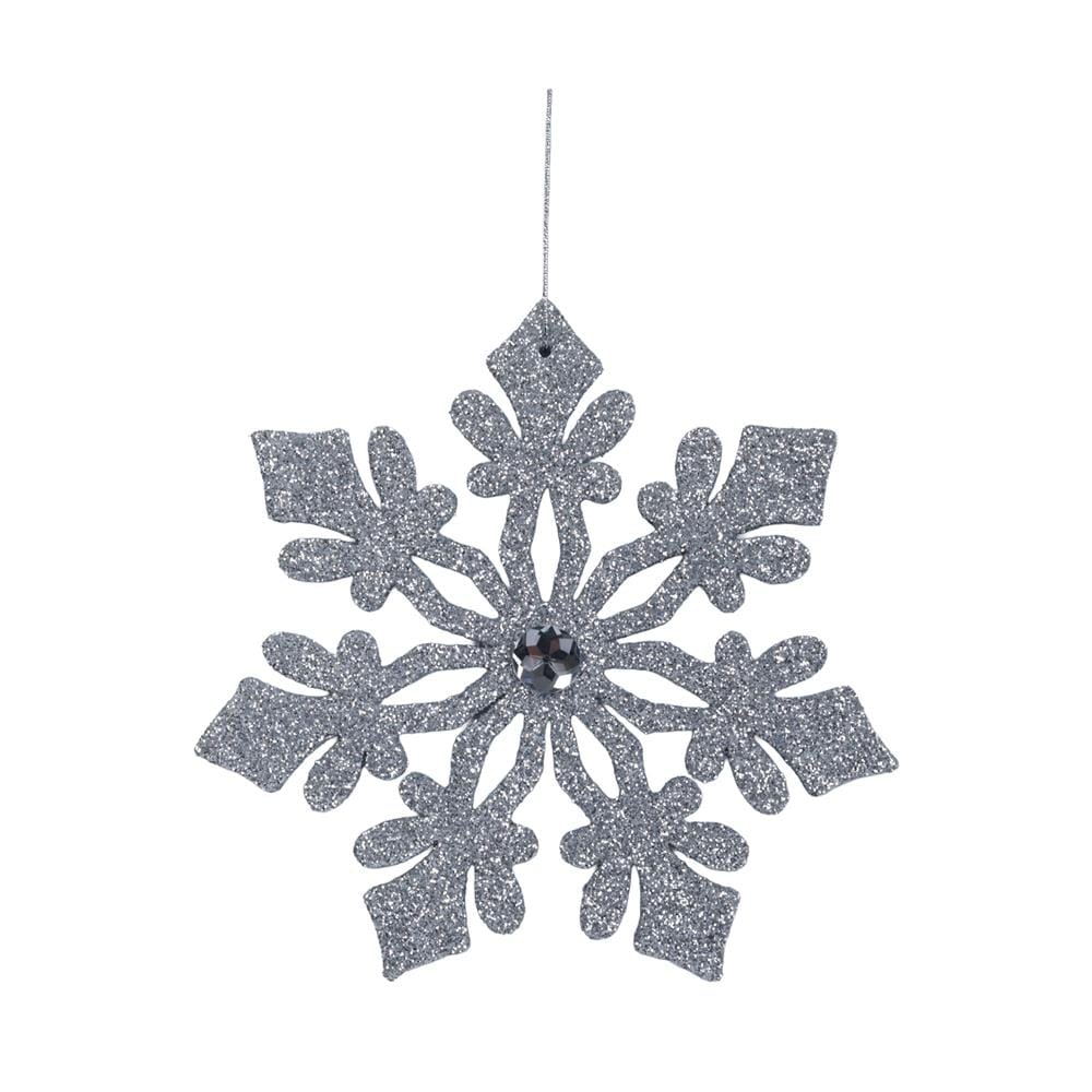 ของตกแต่ง SIAMXMAS SNOW FLAKE หลากสี (แพ็ก 3 ชิ้น)