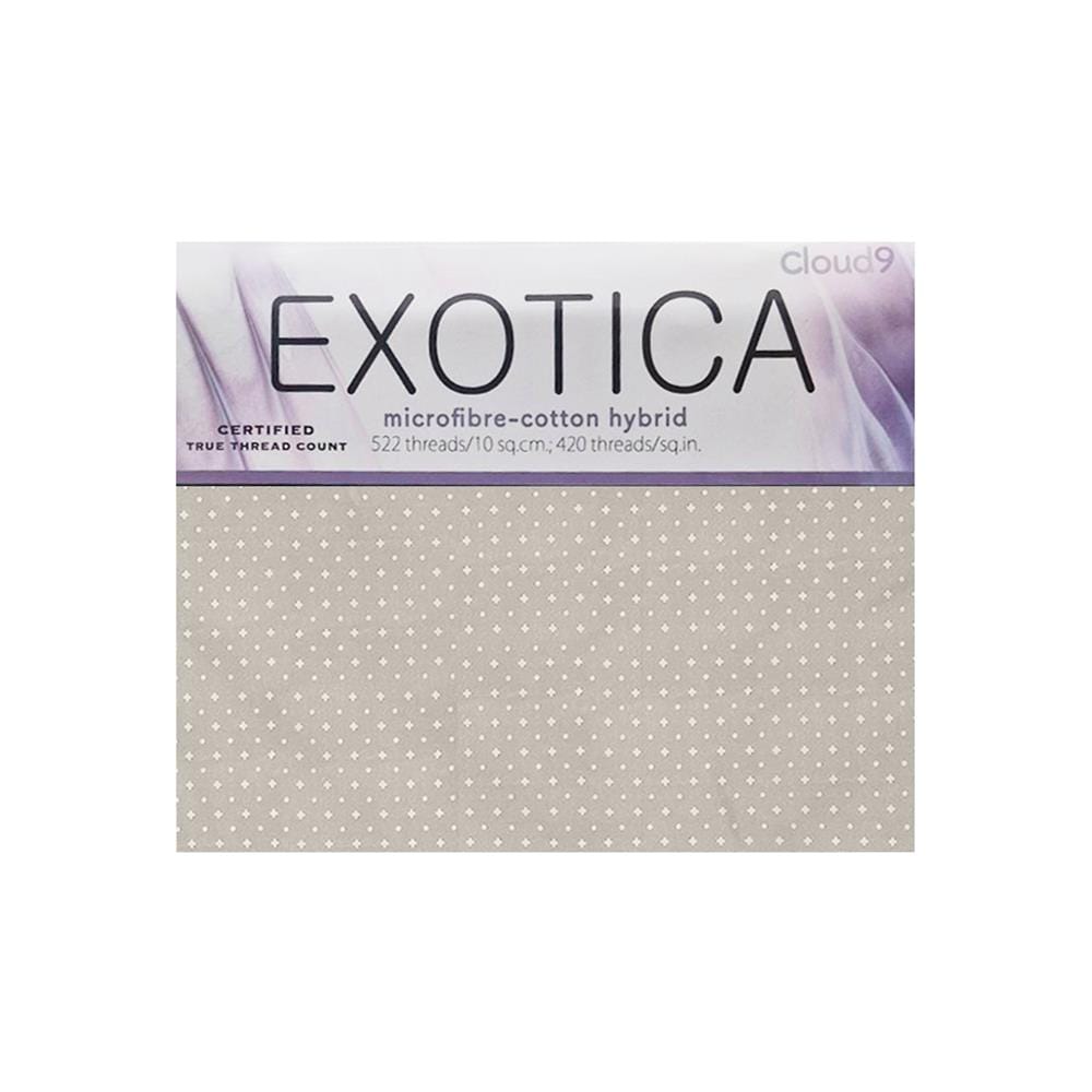 ชุดผ้าปูที่นอน 5 ฟุต (ชุด 3 ชิ้น) EXOTICA 42HC สี IVORY
