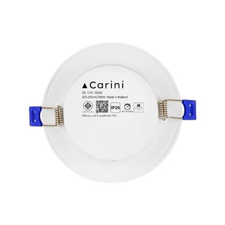 ดาวน์ไลท์ LED CARINI ZB 4.7 นิ้ว 12 วัตต์ WARM WHITE สีขาว_2
