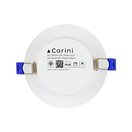 ดาวน์ไลท์ LED CARINI ZB 4.7 นิ้ว 12 วัตต์ DAYLIGHT/COOL WHITE/WARM WHITE สีขาว_3