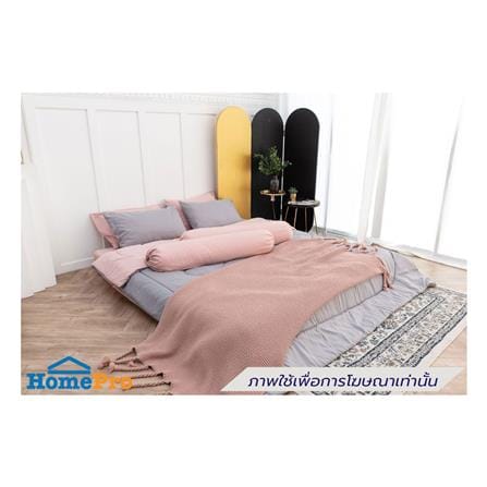 ผ้านวม SANTA BEDDING 70x90 นิ้ว สี PINK/GREY_3