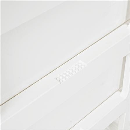 ตู้ลิ้นชัก 4 ชั้น STACKO YURI 46.7x40.8x90.4 ซม. สีขาว_5