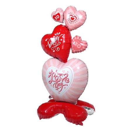ลูกโป่งฟอยล์ LOVE DAY SNAZZ 60 นิ้ว สีชมพู_1