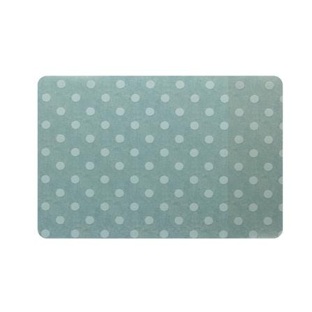 แผ่นรองจาน PVC SRITHAI POLKA GREEN สีเขียว_1