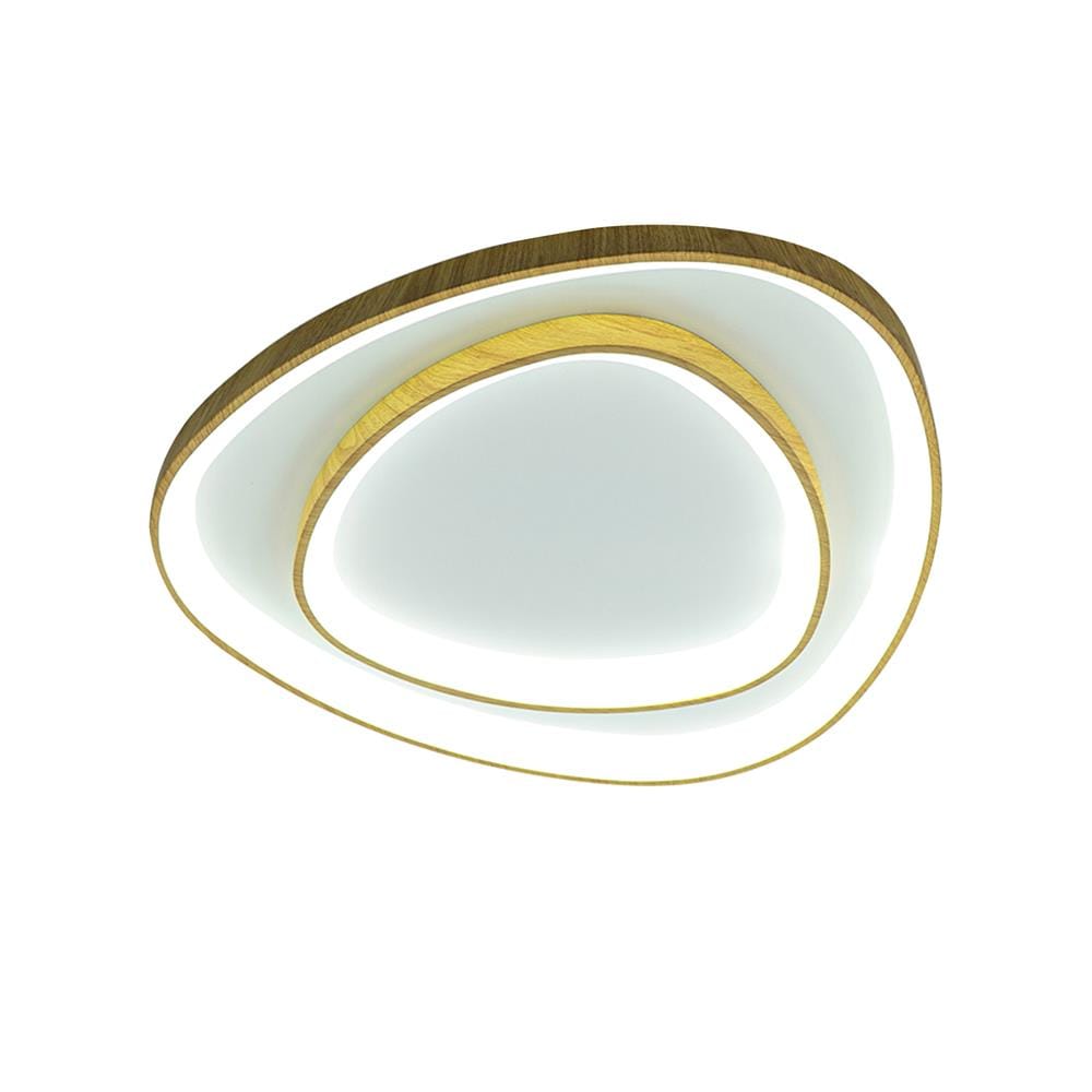 ไฟเพดาน LED STARLIGHT 05-SL-23906 135 วัตต์ DAYLIGHT/COOL WHITE/WARMWHITE 23 นิ้ว สีขาว/ลายไม้