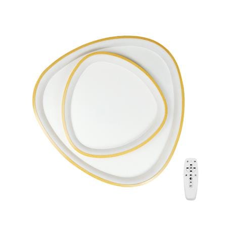 ไฟเพดาน LED STARLIGHT 05-SL-23906 135 วัตต์ DAYLIGHT/COOL WHITE/WARMWHITE 23 นิ้ว สีขาว/ลายไม้_0