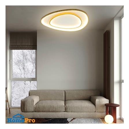 ไฟเพดาน LED STARLIGHT 05-SL-23906 135 วัตต์ DAYLIGHT/COOL WHITE/WARMWHITE 23 นิ้ว สีขาว/ลายไม้_3