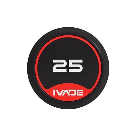 บาร์เบลแกนตรงหุ้มยาง IVADE 25 กก. (1 ชิ้น)_6