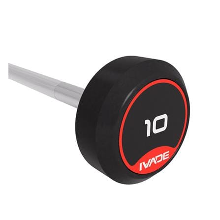 บาร์เบลแกนตรงหุ้มยาง IVADE 10 กก. (1 ชิ้น)_5