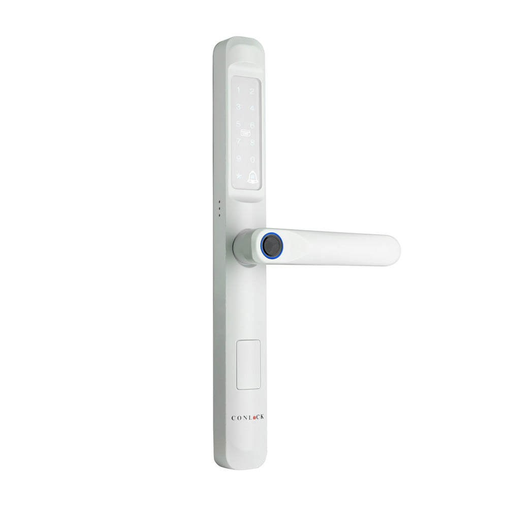 กลอนดิจิตอล CONLOCK CL-X50 สีขาว