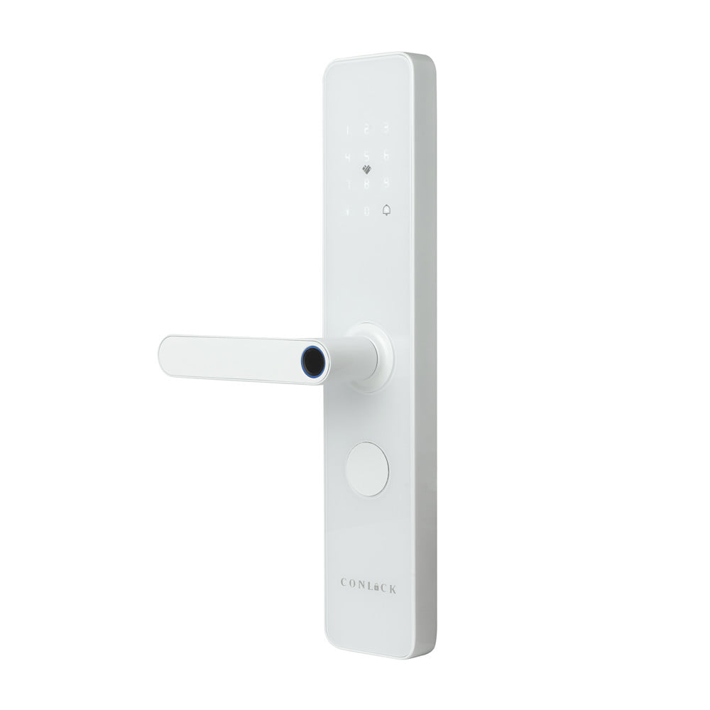กลอนดิจิตอล CONLOCK CL-X1 สีขาว