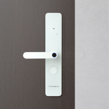 กลอนดิจิตอล CONLOCK CL-X1 สีขาว_4