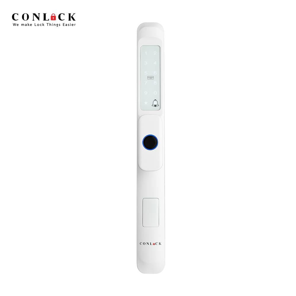 กลอนดิจิตอล CONLOCK CL-X50 TWIST สีขาว