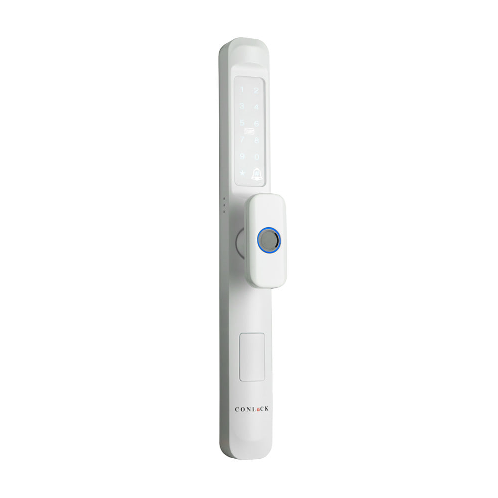 กลอนดิจิตอล CONLOCK CL-X50 TWIST สีขาว