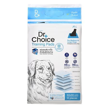 แผ่นรองซับ DR.CHOICE SIZE L 60x90 ซม. (แพ็ก 10 ชิ้น)_0