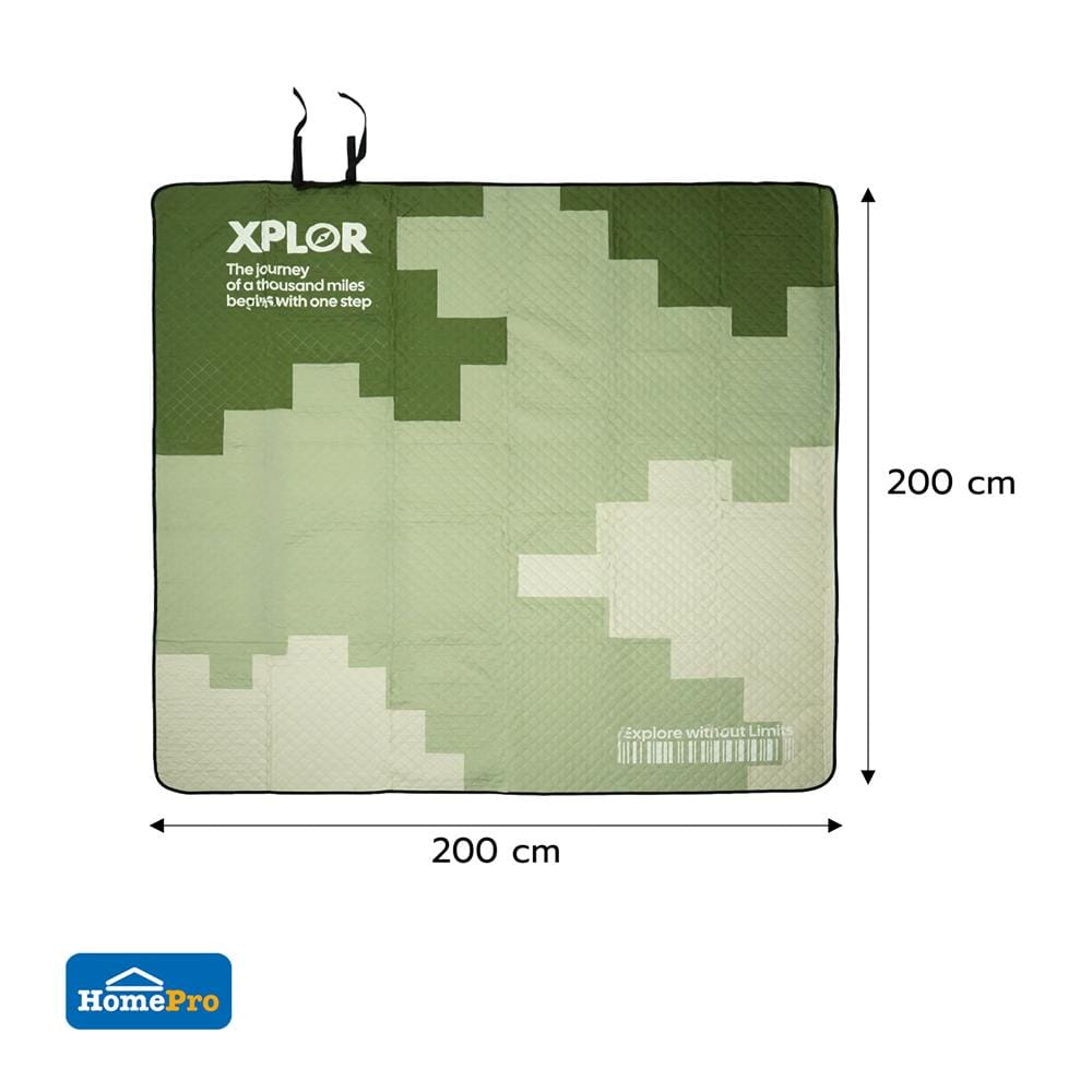 เสื่อแคมป์ปิ้ง SPRING XPLOR 2x2 ม. สีเขียว