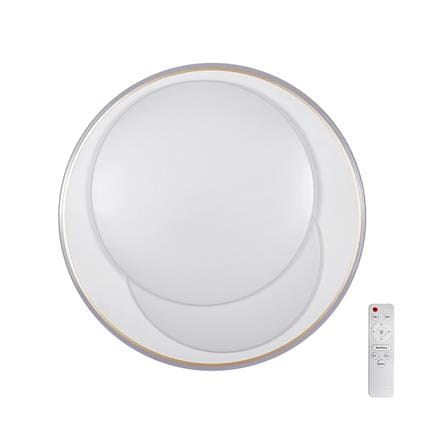 ไฟเพดาน LED STARLIGHT 04-SL-8523-500 74 วัตต์ DAYLIGHT/COOL WHITE/WARMWHITE 19 นิ้ว สีขาว/ทอง_0