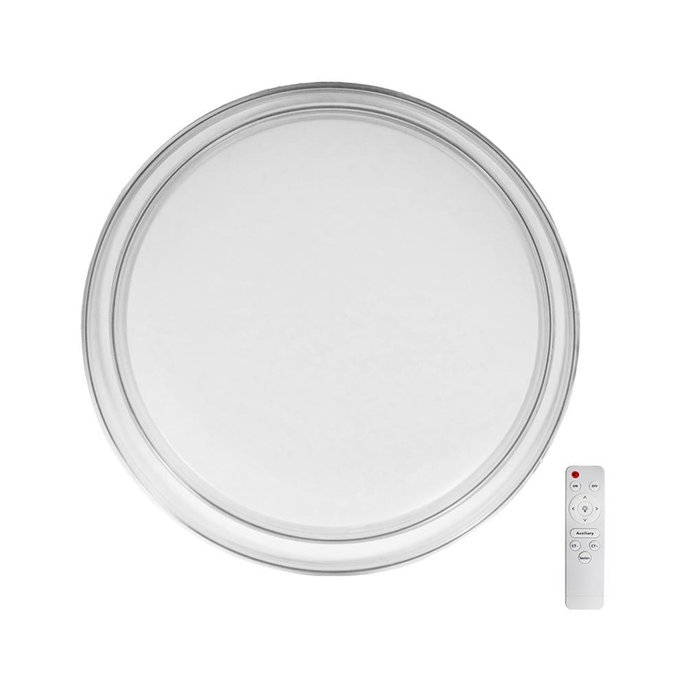 ไฟเพดาน LED STARLIGHT 04-SL-8521-500 74 วัตต์ DAYLIGHT/COOL WHITE/WARMWHITE 19 นิ้ว สีขาว/ดำ