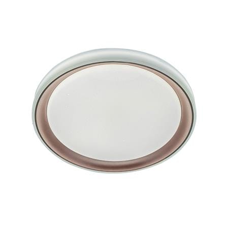 ไฟเพดาน LED STARLIGHT 04-CL-20369-BR 65 วัตต์ DAYLIGHT/COOL WHITE/WARMWHITE 19 นิ้ว สีขาว/น้ำตาล_1