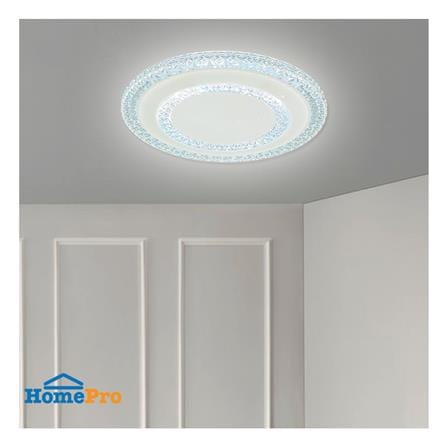 ไฟเพดาน LED STARLIGHT 04-CL-20803-CL LED 65 วัตต์ DAYLIGHT/COOL WHITE/WARMWHITE 19 นิ้ว สีขาว_3