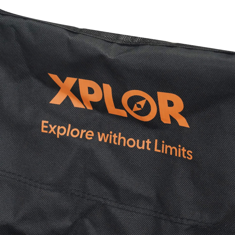 เก้าอี้แคมป์ปิ้ง SPRING XPLOR 60x90 ซม. สีดำ