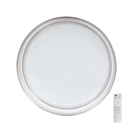 ไฟเพดาน LED STARLIGHT 04-SL-8522-500 74 วัตต์ DAYLIGHT/COOL WHITE/WARMWHITE 19 นิ้ว สีขาว/ทอง_0