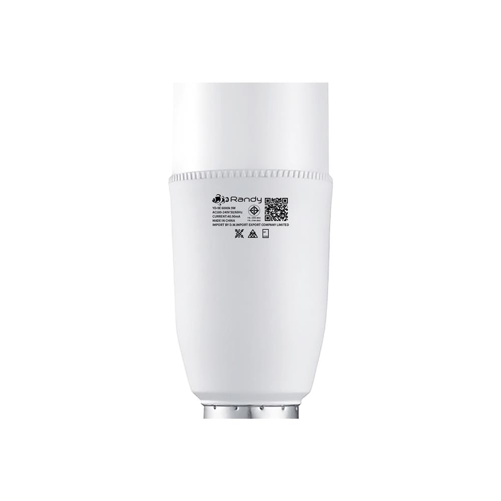หลอด LED RANDY TUBE LIGHT YD-9E 9 วัตต์ DAYLIGHT E27