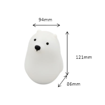 ไฟตั้งโต๊ะ LED CARINI POLAR 1.4 วัตต์ สีขาว_14