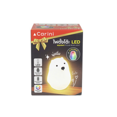 ไฟตั้งโต๊ะ LED CARINI POLAR 1.4 วัตต์ สีขาว_6