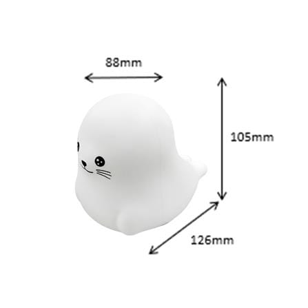 ไฟตั้งโต๊ะ LED CARINI SEAL 1.4 วัตต์ สีขาว_12