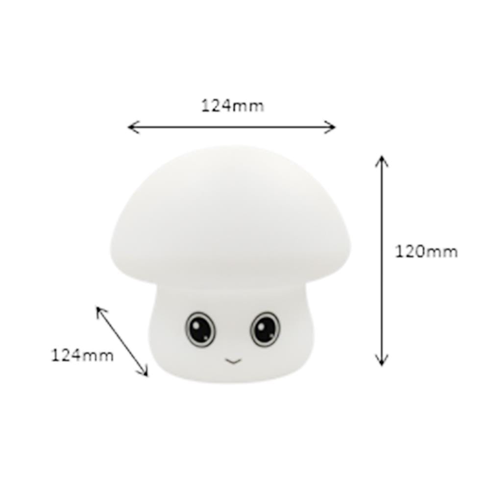 ไฟตั้งโต๊ะ LED CARINI MUSHROOM 1.4 วัตต์ สีขาว