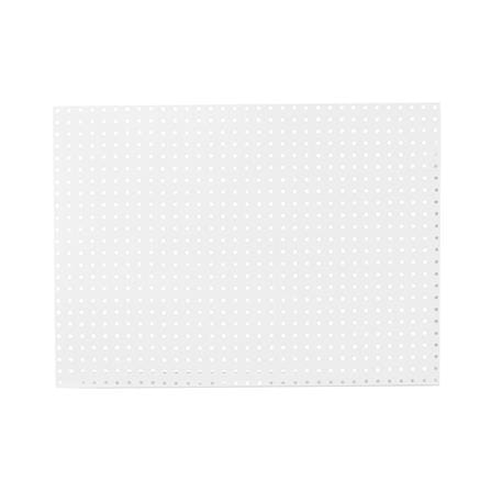 แผงเหล็กแขวนเครื่องมือ CUSTOMAI PEGBORD SIZE L 60x80 ซม. สีขาว_1