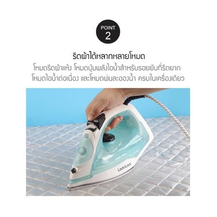 เตารีดไอน้ำ LOCKNLOCK ENI351LBLU 0.25 ลิตร_5