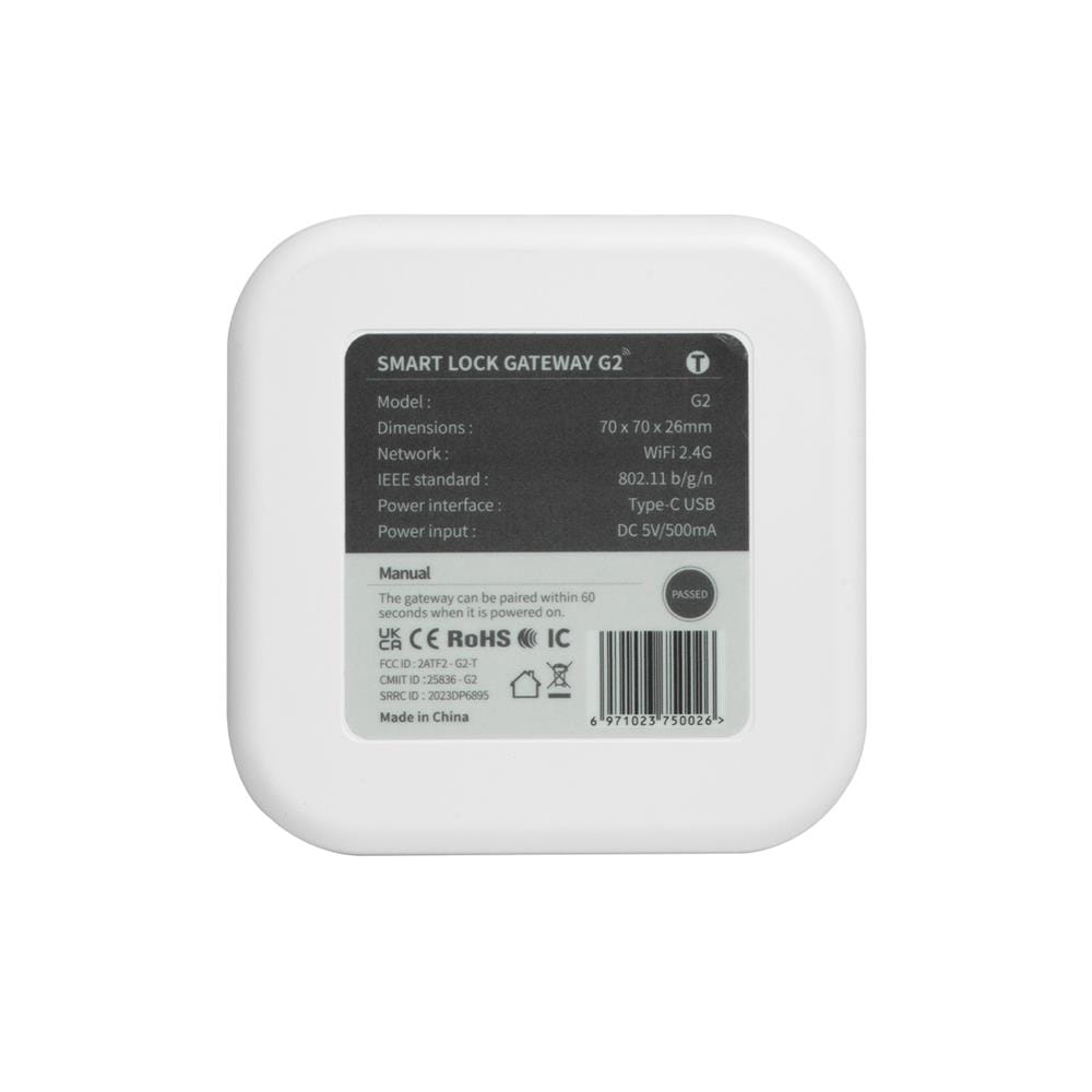 ตัวเชื่อมอุปกรณ์ไร้สาย CONLOCK CL-G2 GATEWAY สีขาว