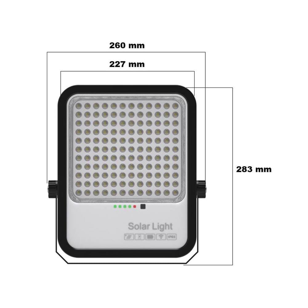 สปอตไลท์ SOLAR SYLVANIA VISION 300 วัตต์ DAYLIGHT สีดำ