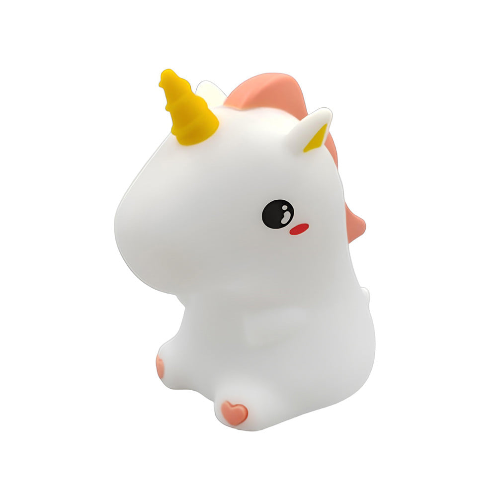 โคมไฟซิลิโคน ยูนิคอร์นน้อย CARINI UNICORN 1.4 วัตต์ เปลี่ยนแสงได้ สีขาว/เหลือง/ชมพู